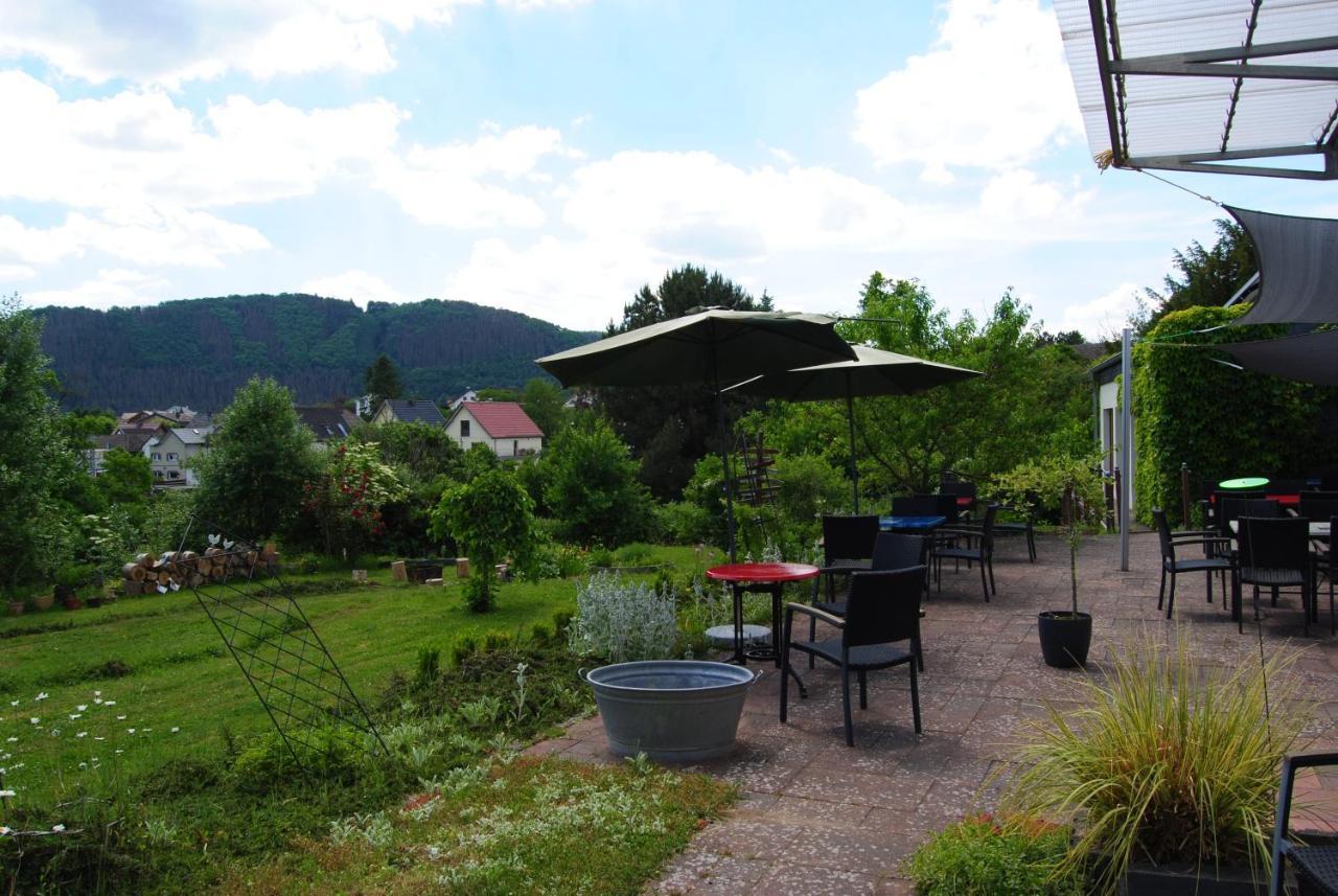Hinter Den Spiegeln Hotel Heimbach Kültér fotó