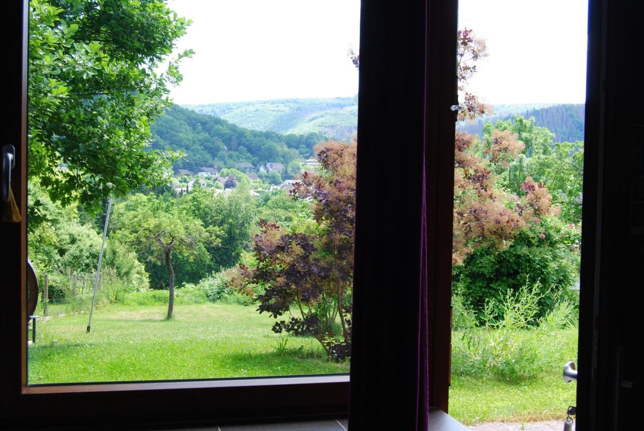 Hinter Den Spiegeln Hotel Heimbach Kültér fotó