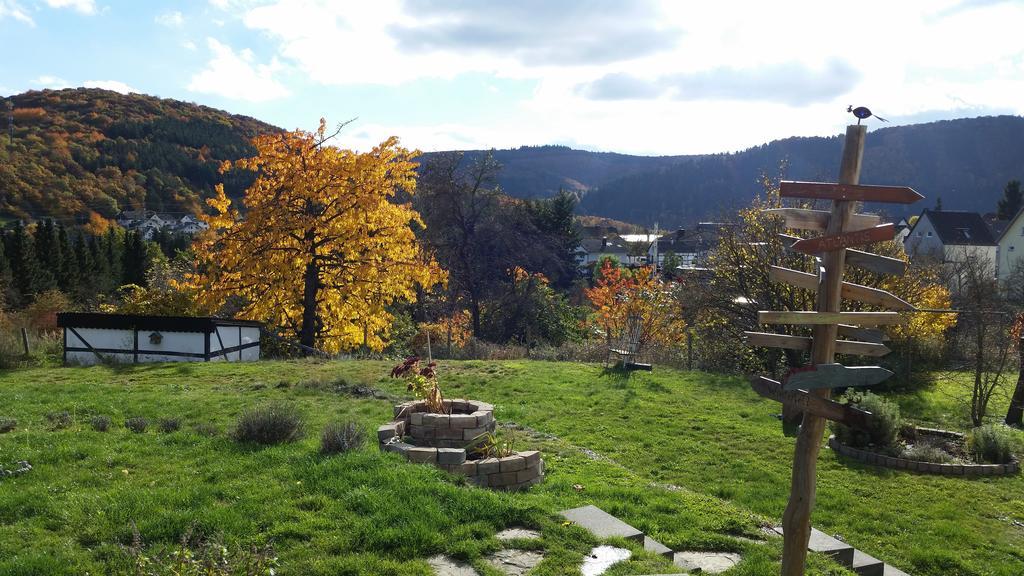 Hinter Den Spiegeln Hotel Heimbach Kültér fotó